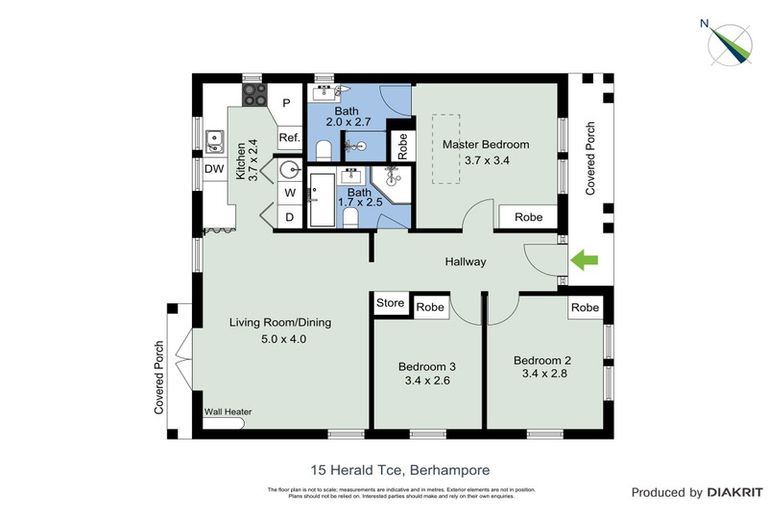 Photo of property in 15 Herald Terrace, Berhampore, Wellington, 6023