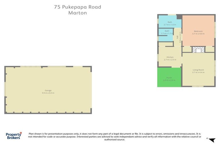 Photo of property in 75 Pukepapa Road, Marton, 4710