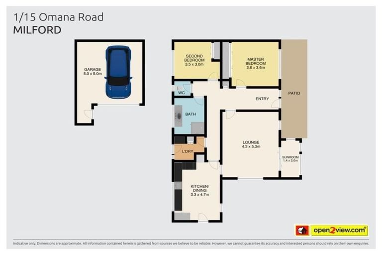 Photo of property in 1/15 Omana Road, Milford, Auckland, 0620