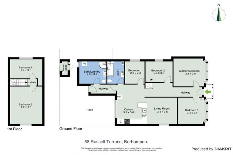 Photo of property in 68 Russell Terrace, Berhampore, Wellington, 6023