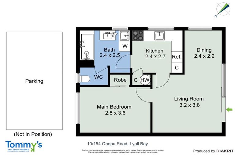 Photo of property in 10/154 Onepu Road, Lyall Bay, Wellington, 6022