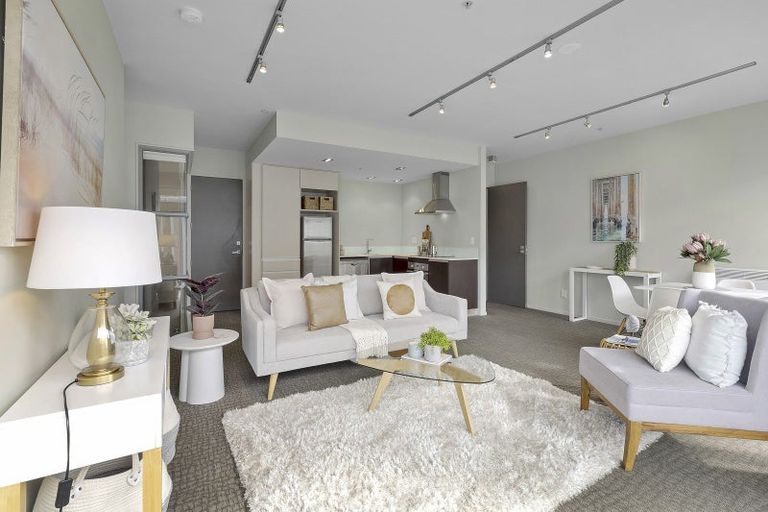 Photo of property in Revolucion Apartments, 106e/28 Torrens Terrace, Mount Cook, Wellington, 6011