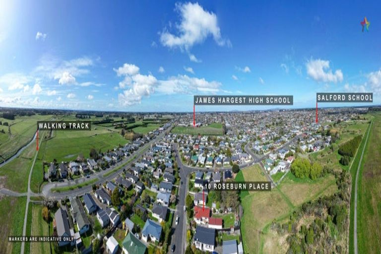 Photo of property in 10 Roseburn Place, Hargest, Invercargill, 9810