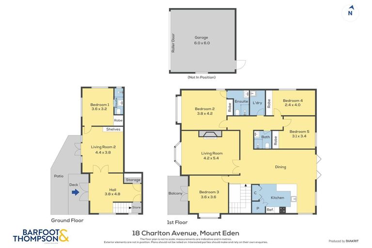 Photo of property in 18 Charlton Avenue, Mount Eden, Auckland, 1024