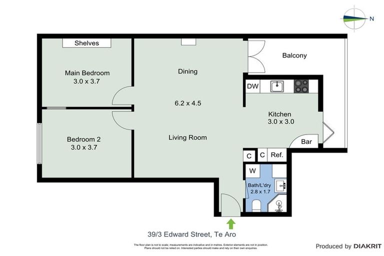 Photo of property in Edward Street Apartments, 39/3 Edward Street, Te Aro, Wellington, 6011