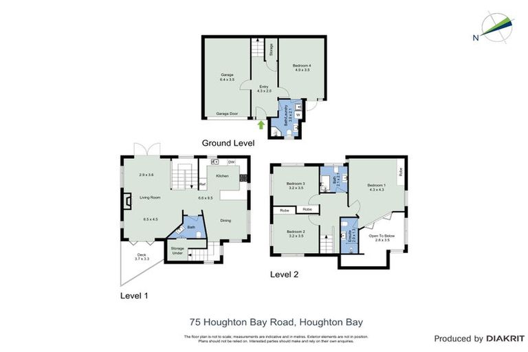 Photo of property in 75 Houghton Bay Road, Houghton Bay, Wellington, 6023