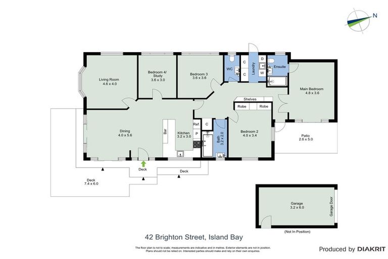 Photo of property in 42 Brighton Street, Island Bay, Wellington, 6023