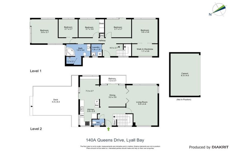 Photo of property in 140a Queens Drive, Lyall Bay, Wellington, 6022