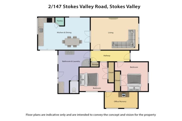 Photo of property in 2/147 Stokes Valley, Stokes Valley, Lower Hutt, 5019