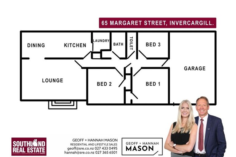 Photo of property in 65 Margaret Street, Glengarry, Invercargill, 9810