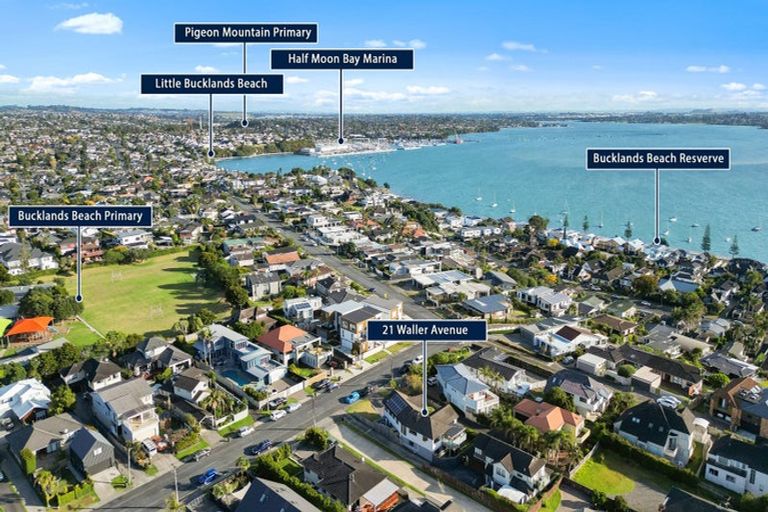 Photo of property in 21 Waller Avenue, Bucklands Beach, Auckland, 2012