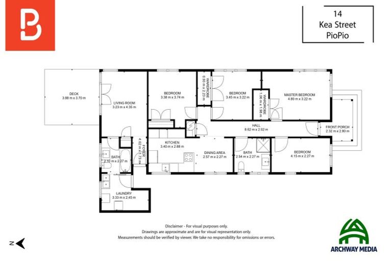 Photo of property in 14 Kea Street, Piopio, 3912