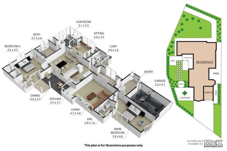 Photo of property in 6 Argyle Place, Highlands Park, New Plymouth, 4312