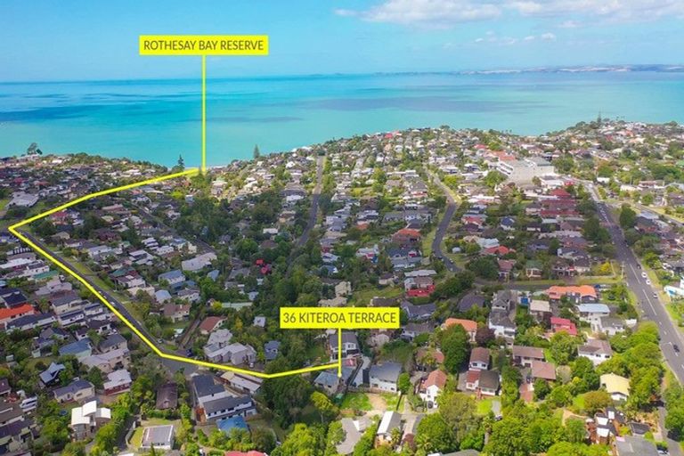 Photo of property in 36 Kiteroa Terrace, Rothesay Bay, Auckland, 0630