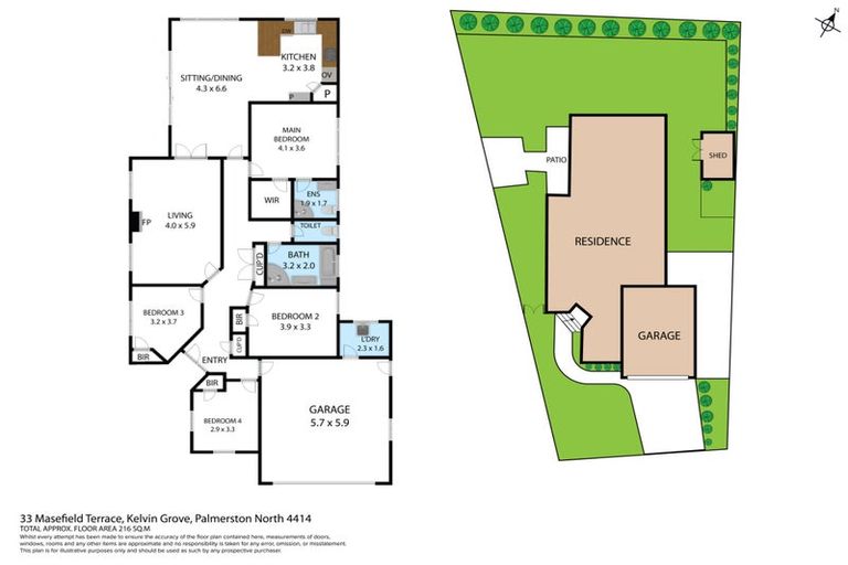 Photo of property in 33 Masefield Terrace, Kelvin Grove, Palmerston North, 4414