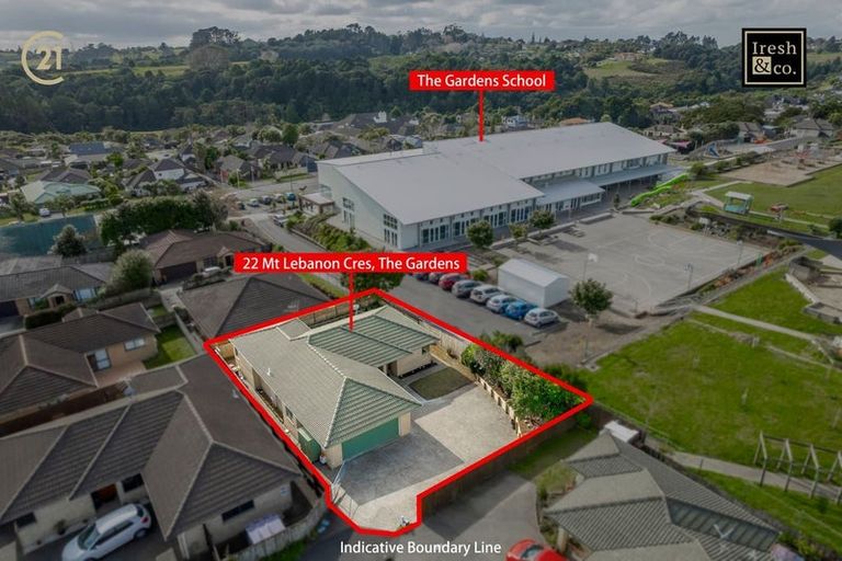 Photo of property in 22 Mt Lebanon Crescent, The Gardens, Auckland, 2105