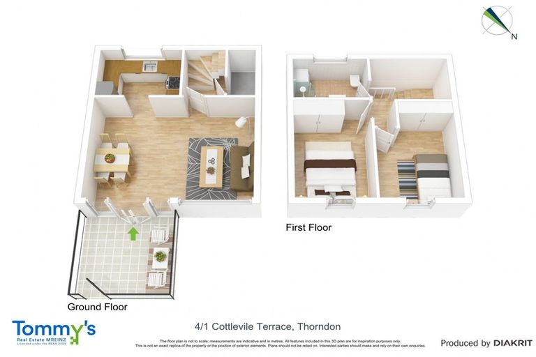 Photo of property in 4/1 Cottleville Terrace, Thorndon, Wellington, 6011