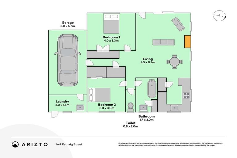 Photo of property in 1/49 Fernaig Street, Papakura, 2110