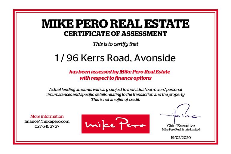 Photo of property in 2/96 Kerrs Road, Avonside, Christchurch, 8061