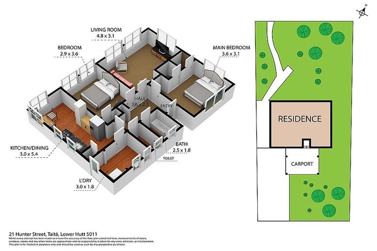 Photo of property in 21 Hunter Street, Taita, Lower Hutt, 5011