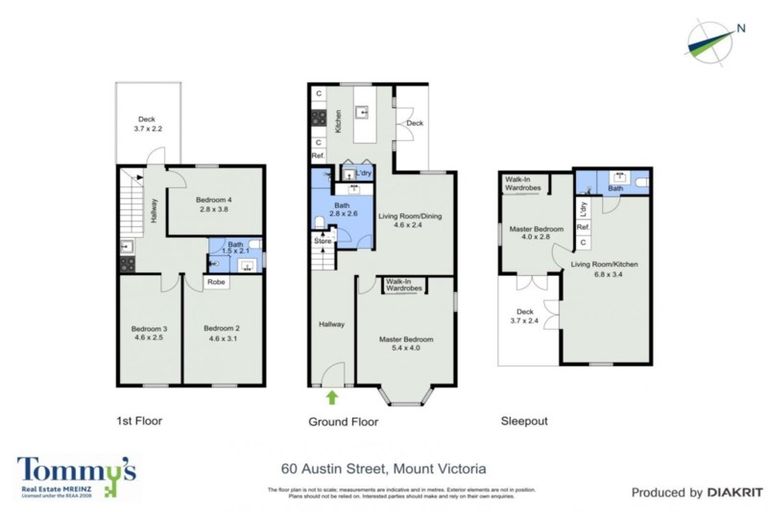 Photo of property in 60 Austin Street, Mount Victoria, Wellington, 6011