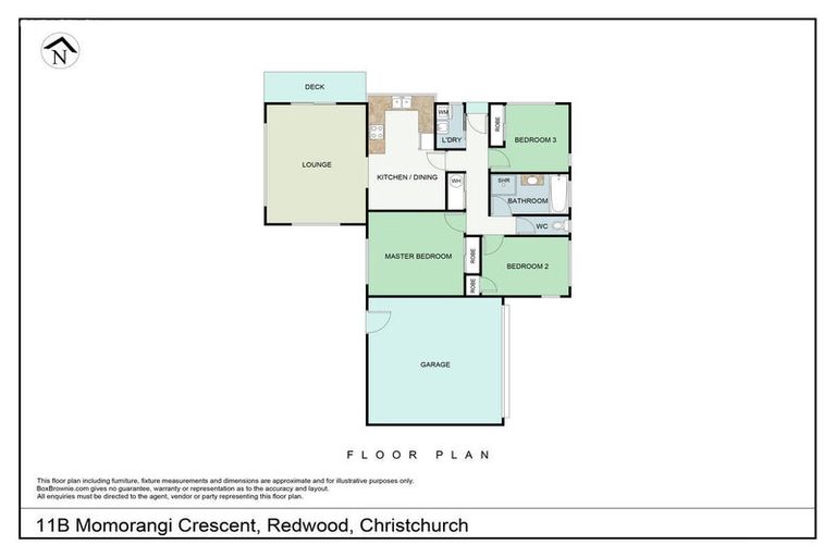 Photo of property in 2/11 Momorangi Crescent, Redwood, Christchurch, 8051