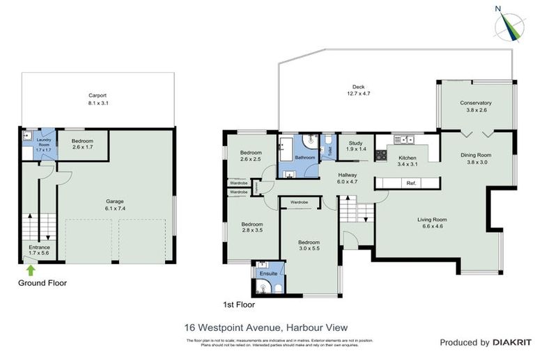 Photo of property in 16 Westpoint Avenue, Harbour View, Lower Hutt, 5010