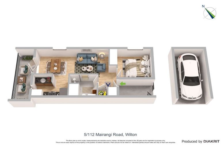 Photo of property in 5/112 Mairangi Road, Wilton, Wellington, 6012