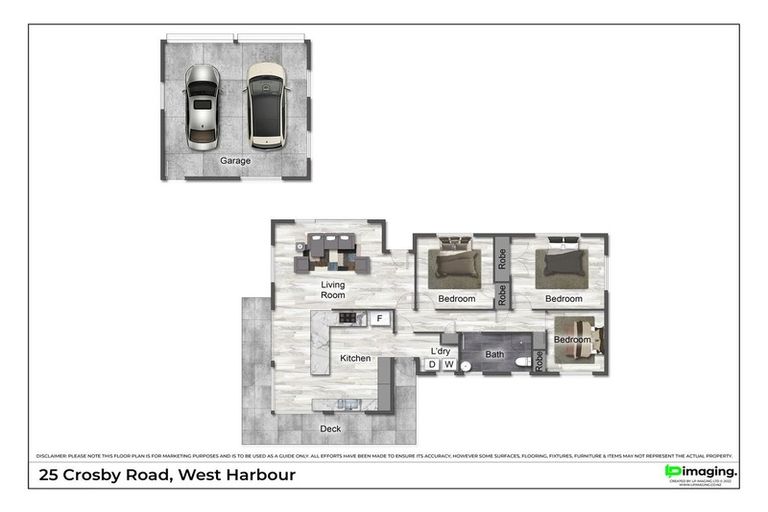 Photo of property in 25 Crosby Road, West Harbour, Auckland, 0618