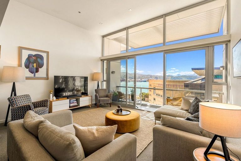 Photo of property in Portal Apartments, 8a/42 Cable Street, Te Aro, Wellington, 6011