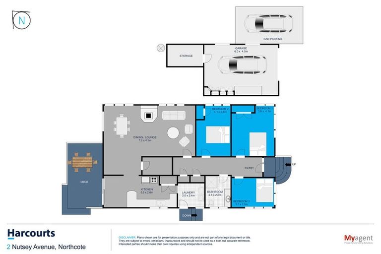 Photo of property in 2 Nutsey Avenue, Northcote, Auckland, 0627