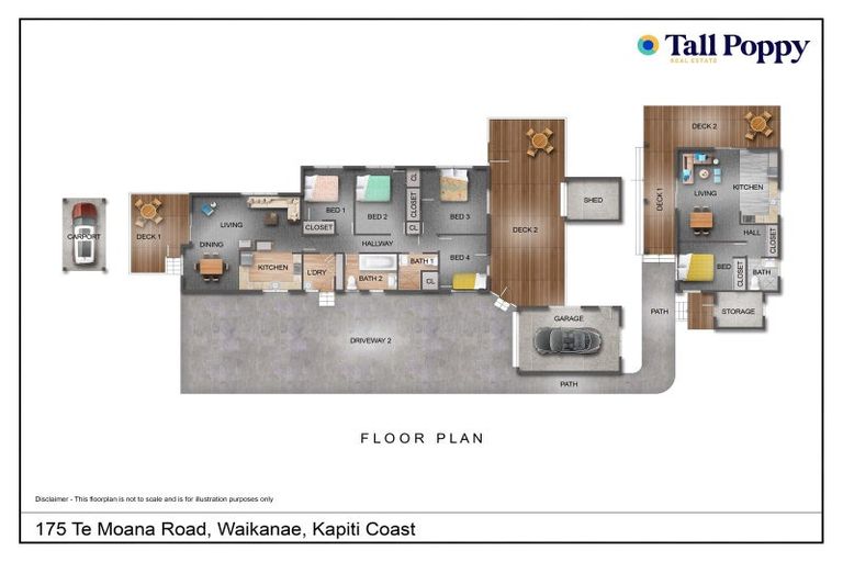 Photo of property in 175 Te Moana Road, Waikanae, 5036