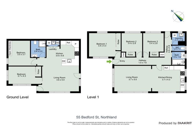 Photo of property in 55 Bedford Street, Northland, Wellington, 6012