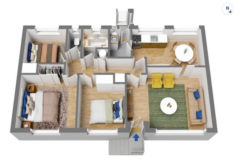 Photo of property in 2/18 Wolsley Avenue, Milford, Auckland, 0620