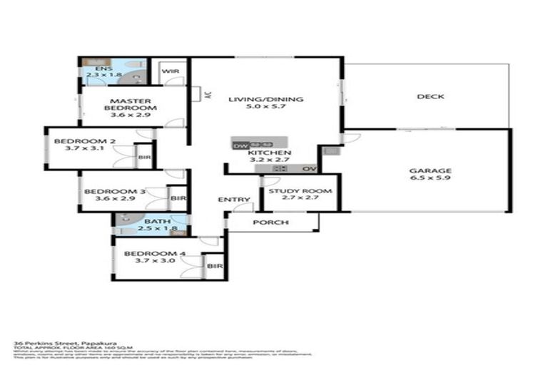 Photo of property in 36 Perkins Street, Papakura, 2110