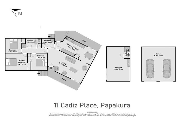 Photo of property in 11 Cadiz Place, Red Hill, Papakura, 2110