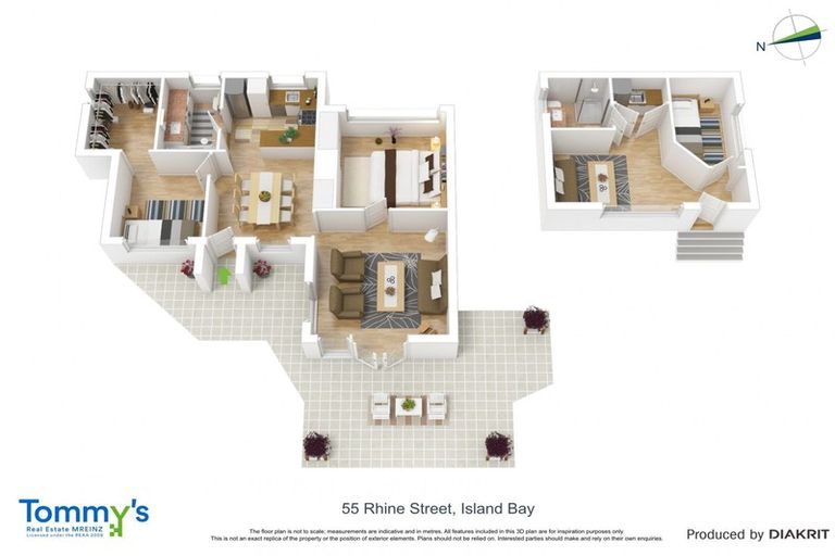 Photo of property in 55 Rhine Street, Island Bay, Wellington, 6023