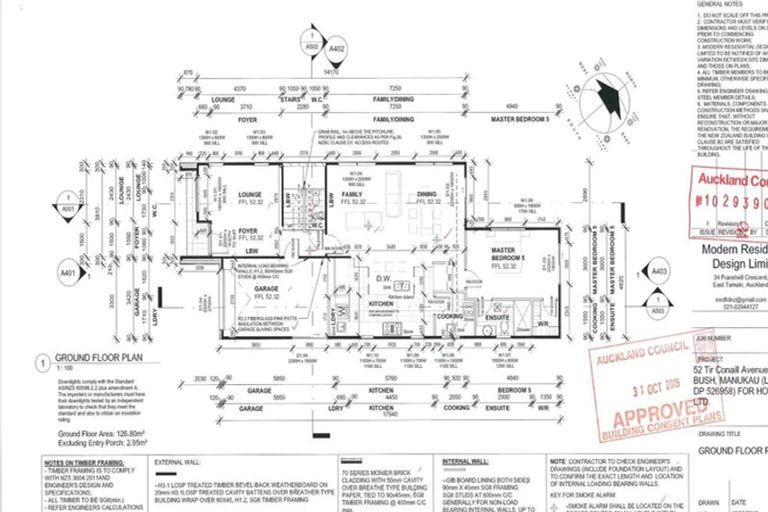 Photo of property in 52 Tir Conaill Avenue, Flat Bush, Auckland, 2019