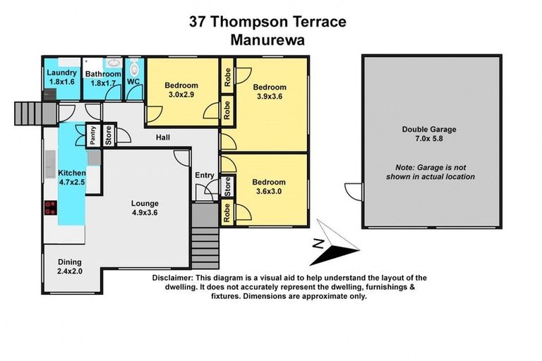 Photo of property in 37 Thompson Terrace, Manurewa, Auckland, 2102