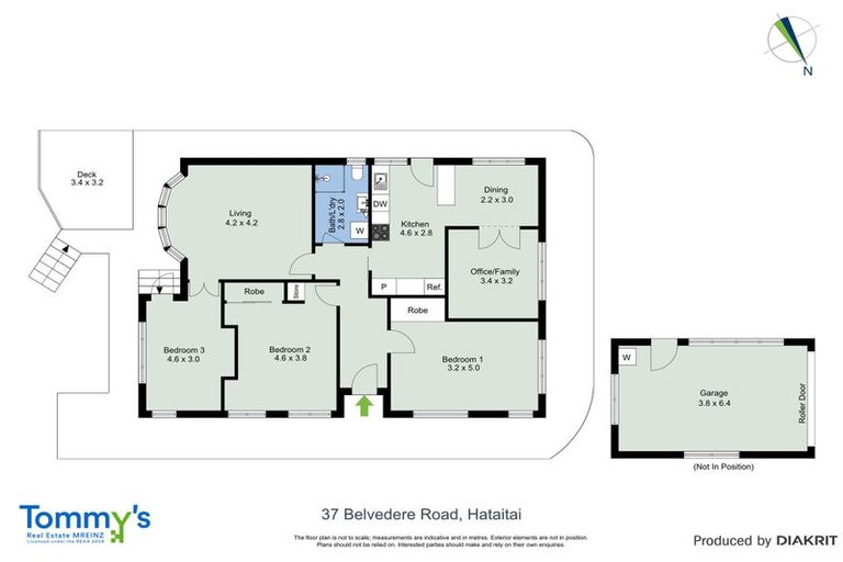 Photo of property in 37 Belvedere Road, Hataitai, Wellington, 6021