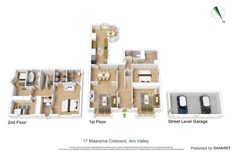 Photo of property in 17 Maarama Crescent, Aro Valley, Wellington, 6021