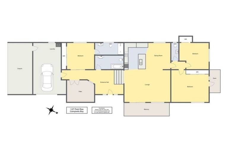 Photo of property in 1/27 Park Rise, Campbells Bay, Auckland, 0630