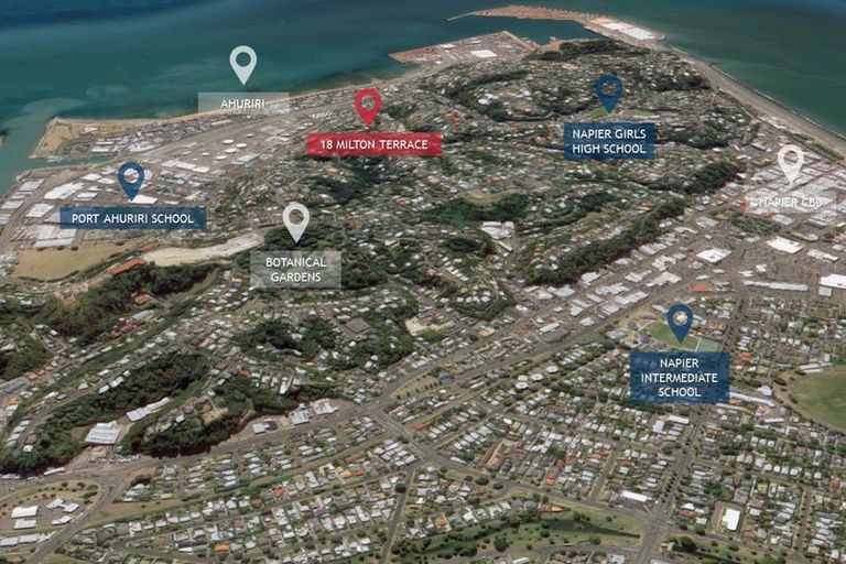 Photo of property in 18 Milton Terrace, Hospital Hill, Napier, 4110