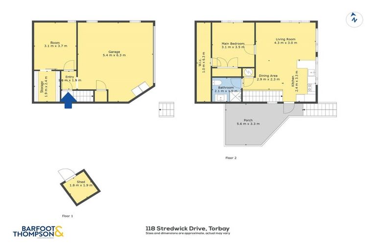 Photo of property in 118 Stredwick Drive, Torbay, Auckland, 0630