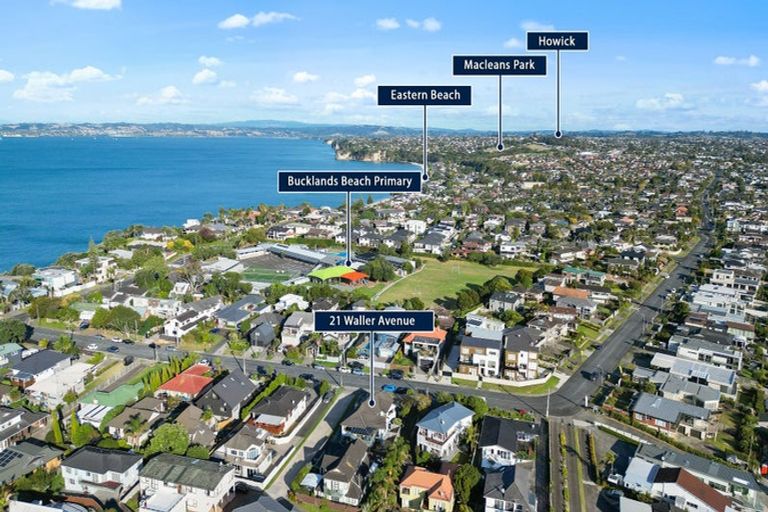 Photo of property in 21 Waller Avenue, Bucklands Beach, Auckland, 2012