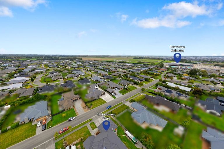 Photo of property in 31 Beaumont Drive, Rolleston, 7614