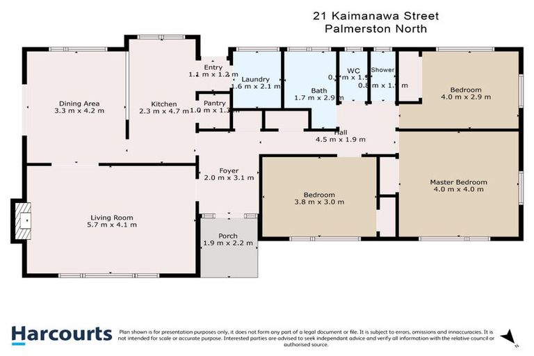 Photo of property in 21 Kaimanawa Street, Kelvin Grove, Palmerston North, 4414