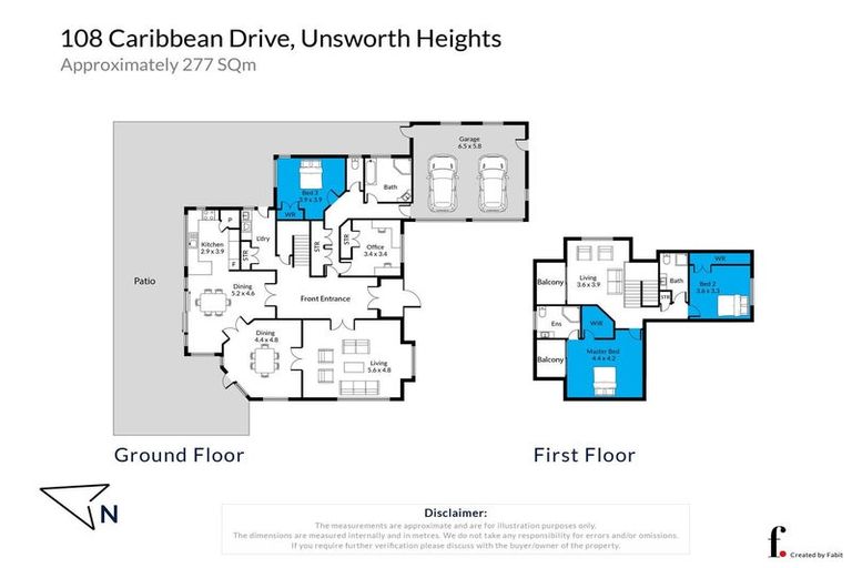 Photo of property in 108 Caribbean Drive, Unsworth Heights, Auckland, 0632