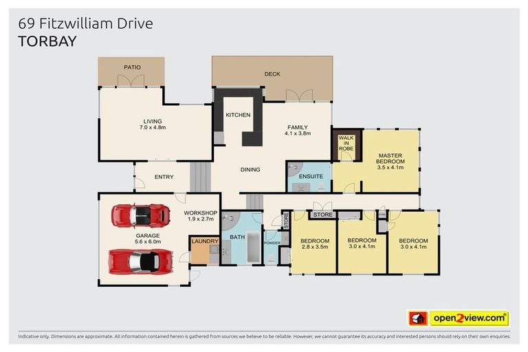 Photo of property in 69 Fitzwilliam Drive, Torbay, Auckland, 0630