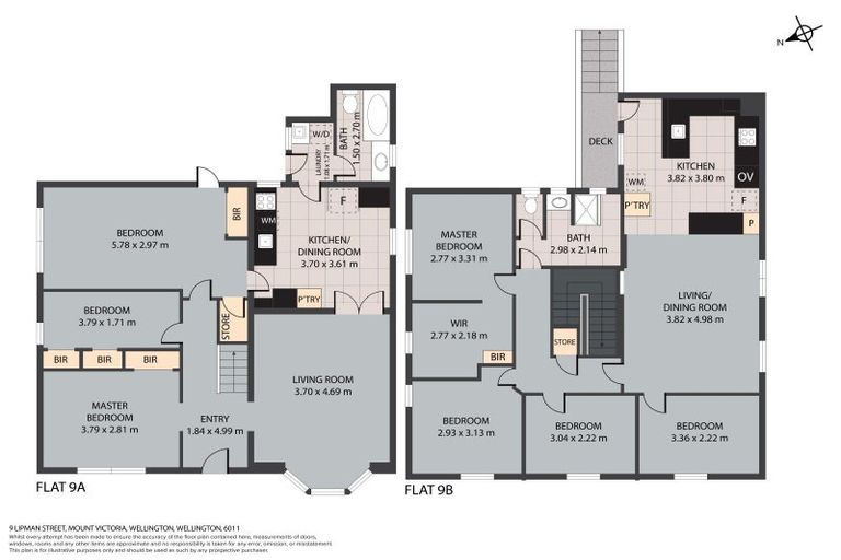 Photo of property in 9 Lipman Street, Mount Victoria, Wellington, 6011